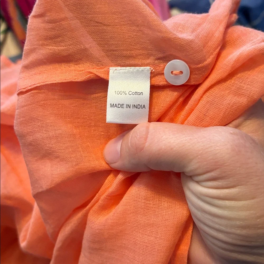 NEW BANJANAN hannah dress in ikat floral spice - Picture 9 of 10